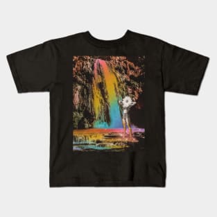 Rainbow waterfalls Kids T-Shirt